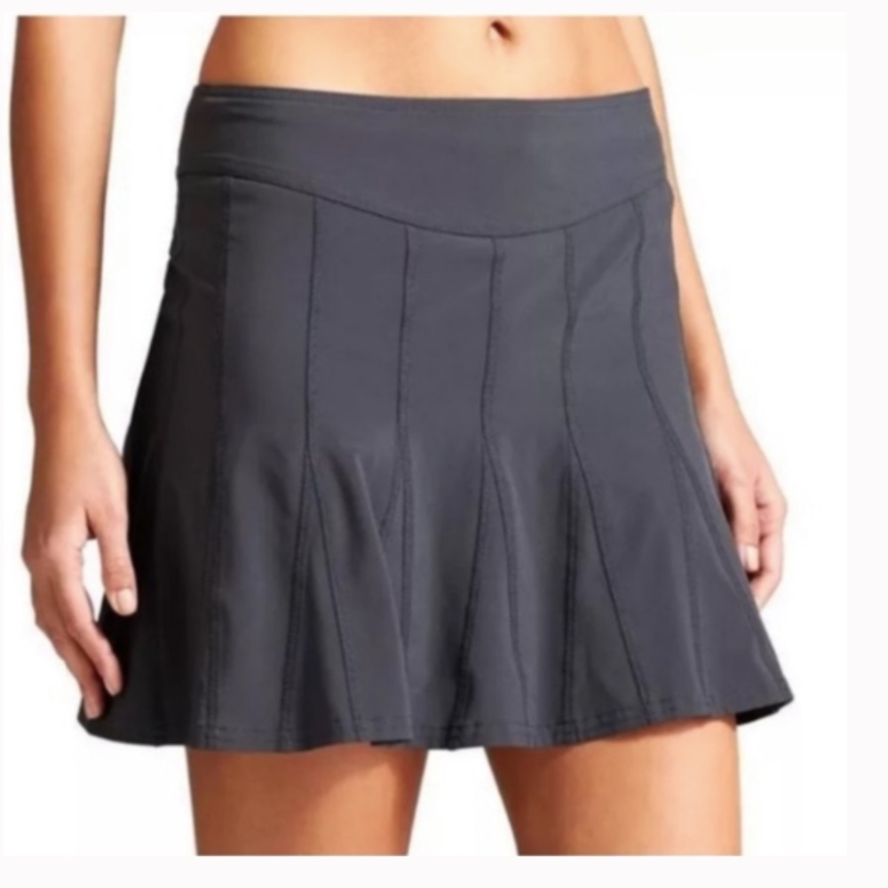 Athleta Wear About Black Y2K Tennis Skirt Size 2